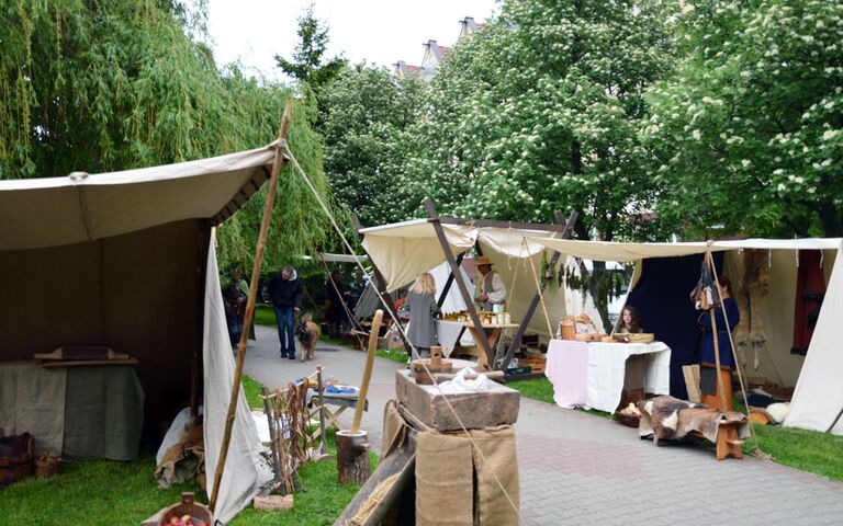 Salzmarkt in Kolobrzeg. Foto: Kolberg-Cafe