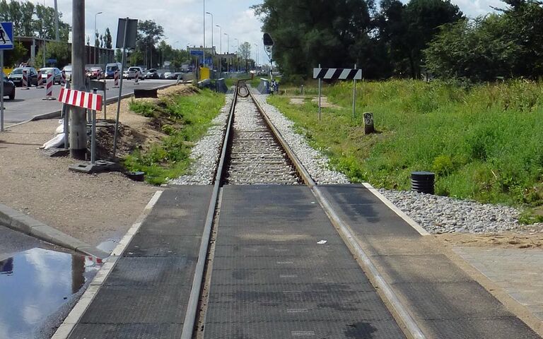 Bahnstation in Kolberg. Foto: Kolberg-Café