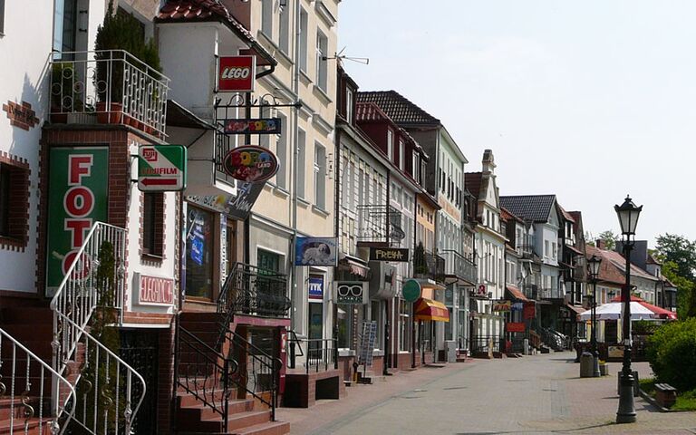 Die neue Altstadt von Kolobrzeg (Kolberg). Foto: Kolberg-Café