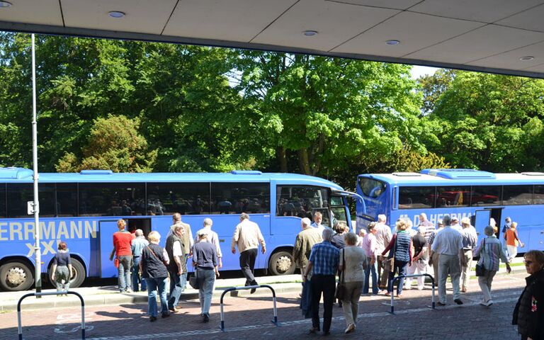 Abreise in Kolobrzeg (Kolberg). Foto: Kolberg-Café