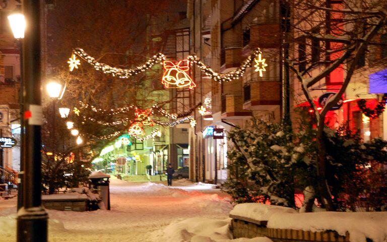 Weihnachten in Kolberg. Foto: Kolberg-Café