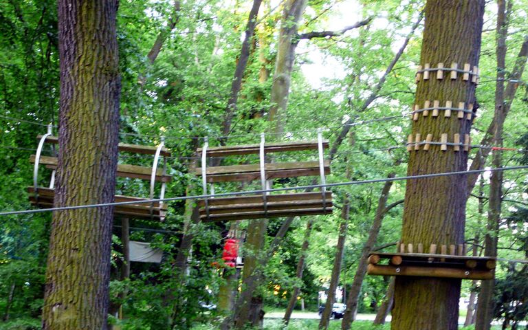 Klettergarten in Kolberg. Foto: Kolberg-Café