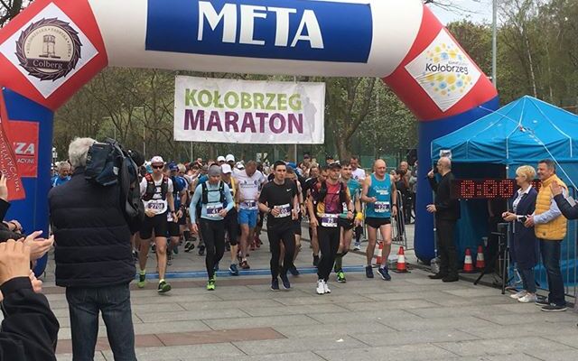 Beim Kolberg-Marathon