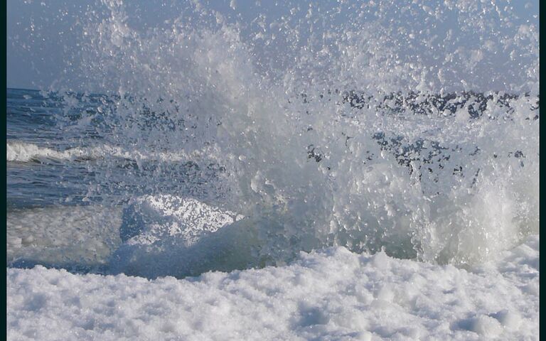 Winter am Strand in Kolobrzeg (Kolberg)